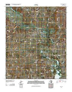Boyd Texas Historical topographic map, 1:24000 scale, 7.5 X 7.5 Minute, Year 2010