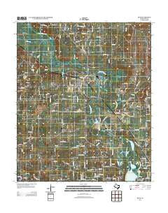 Boyd Texas Historical topographic map, 1:24000 scale, 7.5 X 7.5 Minute, Year 2013