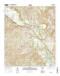 Boyd Texas Current topographic map, 1:24000 scale, 7.5 X 7.5 Minute, Year 2016