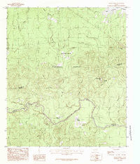 Boykin Spring Texas Historical topographic map, 1:24000 scale, 7.5 X 7.5 Minute, Year 1984
