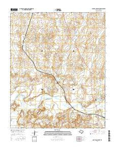 Boys Ranch West Texas Current topographic map, 1:24000 scale, 7.5 X 7.5 Minute, Year 2016