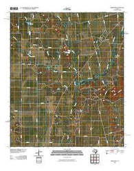 Bradshaw Texas Historical topographic map, 1:24000 scale, 7.5 X 7.5 Minute, Year 2010