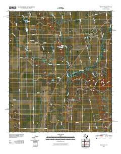 Bradshaw Texas Historical topographic map, 1:24000 scale, 7.5 X 7.5 Minute, Year 2010