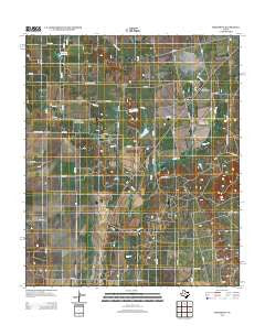 Bradshaw Texas Historical topographic map, 1:24000 scale, 7.5 X 7.5 Minute, Year 2012