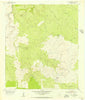 Brady Mountian Texas Historical topographic map, 1:24000 scale, 7.5 X 7.5 Minute, Year 1955