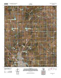 Brady North Texas Historical topographic map, 1:24000 scale, 7.5 X 7.5 Minute, Year 2010