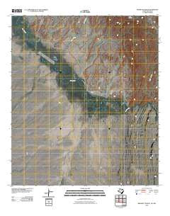 Bramlett Ranch Texas Historical topographic map, 1:24000 scale, 7.5 X 7.5 Minute, Year 2010