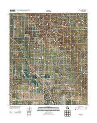 Brand Texas Historical topographic map, 1:24000 scale, 7.5 X 7.5 Minute, Year 2012