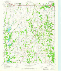 Brashear Texas Historical topographic map, 1:24000 scale, 7.5 X 7.5 Minute, Year 1962