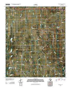 Brashear Texas Historical topographic map, 1:24000 scale, 7.5 X 7.5 Minute, Year 2010