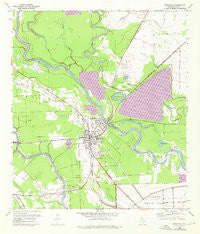 Brazoria Texas Historical topographic map, 1:24000 scale, 7.5 X 7.5 Minute, Year 1952