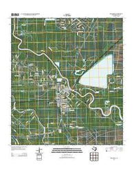 Brazoria Texas Historical topographic map, 1:24000 scale, 7.5 X 7.5 Minute, Year 2013