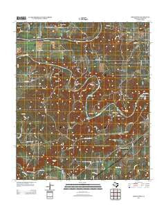 Brazos West Texas Historical topographic map, 1:24000 scale, 7.5 X 7.5 Minute, Year 2012