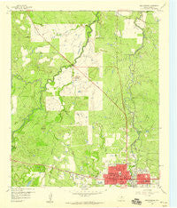 Breckenridge Texas Historical topographic map, 1:24000 scale, 7.5 X 7.5 Minute, Year 1958