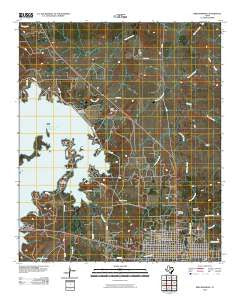 Breckenridge Texas Historical topographic map, 1:24000 scale, 7.5 X 7.5 Minute, Year 2010