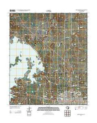 Breckenridge Texas Historical topographic map, 1:24000 scale, 7.5 X 7.5 Minute, Year 2012