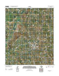 Bremond Texas Historical topographic map, 1:24000 scale, 7.5 X 7.5 Minute, Year 2013
