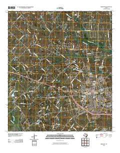 Brenham Texas Historical topographic map, 1:24000 scale, 7.5 X 7.5 Minute, Year 2010