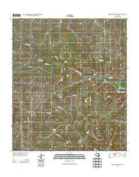 Brewer Hollow Texas Historical topographic map, 1:24000 scale, 7.5 X 7.5 Minute, Year 2012