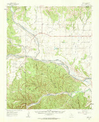 Brice Texas Historical topographic map, 1:62500 scale, 15 X 15 Minute, Year 1960