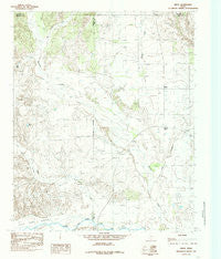 Brice Texas Historical topographic map, 1:24000 scale, 7.5 X 7.5 Minute, Year 1985