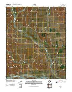 Brice Texas Historical topographic map, 1:24000 scale, 7.5 X 7.5 Minute, Year 2010