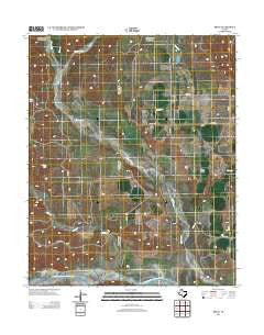 Brice Texas Historical topographic map, 1:24000 scale, 7.5 X 7.5 Minute, Year 2012
