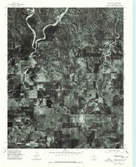 Brice NE Texas Historical topographic map, 1:24000 scale, 7.5 X 7.5 Minute, Year 1976