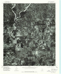 Brice NE Texas Historical topographic map, 1:24000 scale, 7.5 X 7.5 Minute, Year 1976