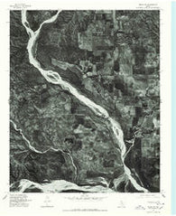 Brice NW Texas Historical topographic map, 1:24000 scale, 7.5 X 7.5 Minute, Year 1976
