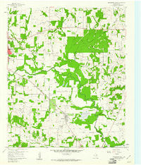 Bridgeport East Texas Historical topographic map, 1:24000 scale, 7.5 X 7.5 Minute, Year 1960