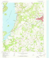 Bridgeport West Texas Historical topographic map, 1:24000 scale, 7.5 X 7.5 Minute, Year 1960