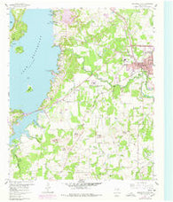 Bridgeport West Texas Historical topographic map, 1:24000 scale, 7.5 X 7.5 Minute, Year 1960