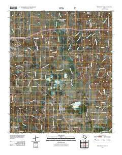 Bridgeport East Texas Historical topographic map, 1:24000 scale, 7.5 X 7.5 Minute, Year 2010