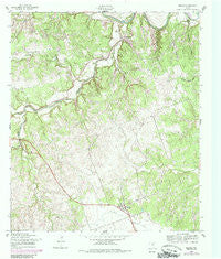 Briggs Texas Historical topographic map, 1:24000 scale, 7.5 X 7.5 Minute, Year 1958