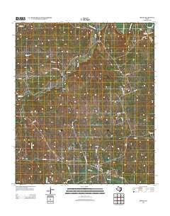 Briggs Texas Historical topographic map, 1:24000 scale, 7.5 X 7.5 Minute, Year 2013