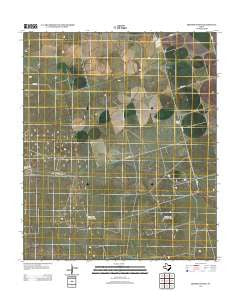 Brinson Ranch Texas Historical topographic map, 1:24000 scale, 7.5 X 7.5 Minute, Year 2012