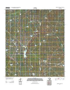 Briscoe Ranch Texas Historical topographic map, 1:24000 scale, 7.5 X 7.5 Minute, Year 2013