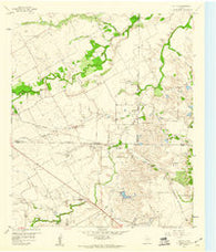 Britton Texas Historical topographic map, 1:24000 scale, 7.5 X 7.5 Minute, Year 1959