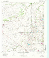 Britton Texas Historical topographic map, 1:24000 scale, 7.5 X 7.5 Minute, Year 1959