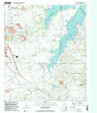 Britton Texas Historical topographic map, 1:24000 scale, 7.5 X 7.5 Minute, Year 1995