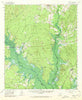 Broaddus Texas Historical topographic map, 1:62500 scale, 15 X 15 Minute, Year 1958