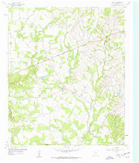 Brock Texas Historical topographic map, 1:24000 scale, 7.5 X 7.5 Minute, Year 1959