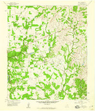 Brock Texas Historical topographic map, 1:24000 scale, 7.5 X 7.5 Minute, Year 1959