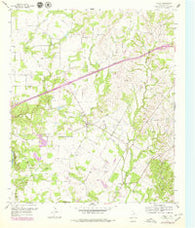Brock Texas Historical topographic map, 1:24000 scale, 7.5 X 7.5 Minute, Year 1959