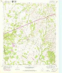 Brock Texas Historical topographic map, 1:24000 scale, 7.5 X 7.5 Minute, Year 1959