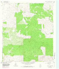Brokeleg Mountain Texas Historical topographic map, 1:24000 scale, 7.5 X 7.5 Minute, Year 1963