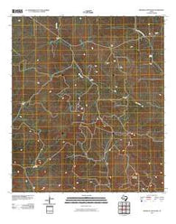 Brokeleg Mountain Texas Historical topographic map, 1:24000 scale, 7.5 X 7.5 Minute, Year 2010