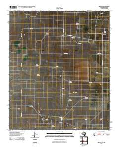 Bronco Texas Historical topographic map, 1:24000 scale, 7.5 X 7.5 Minute, Year 2010