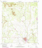 Bronte Texas Historical topographic map, 1:24000 scale, 7.5 X 7.5 Minute, Year 1961